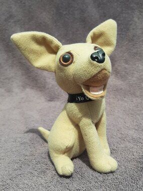 Vtg Taco Bell Chihuahua Talking Dog Plush Works "Hey Lizard Lizard"